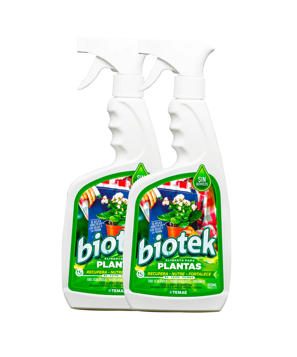 BIOTEK® ALIMENTO REVITALIZADOR DE PLANTAS EN 24H (500ML)