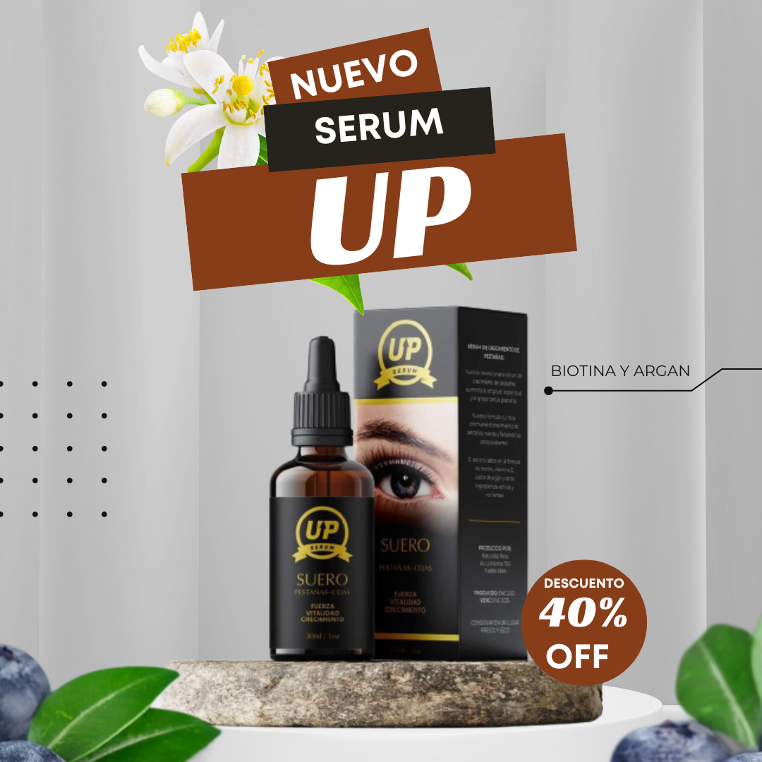 SERUM UP™ TRATAMIENTO DE PESTANAS Y CEJAS – VENTAS