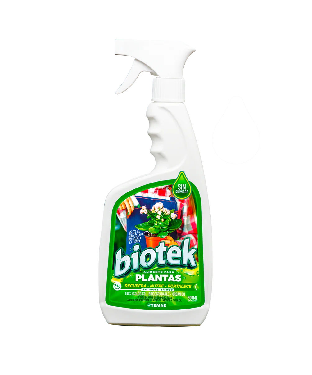 BIOTEK® ALIMENTO REVITALIZADOR DE PLANTAS EN 24H (500ML)