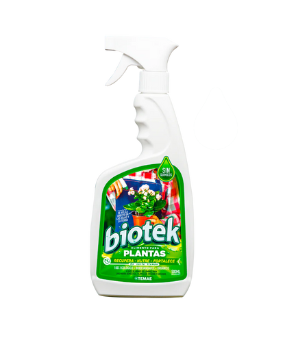 BIOTEK® ALIMENTO REVITALIZADOR DE PLANTAS EN 24H (500ML)